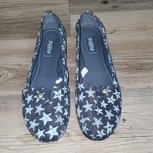 Women's Denim Flats Size 11